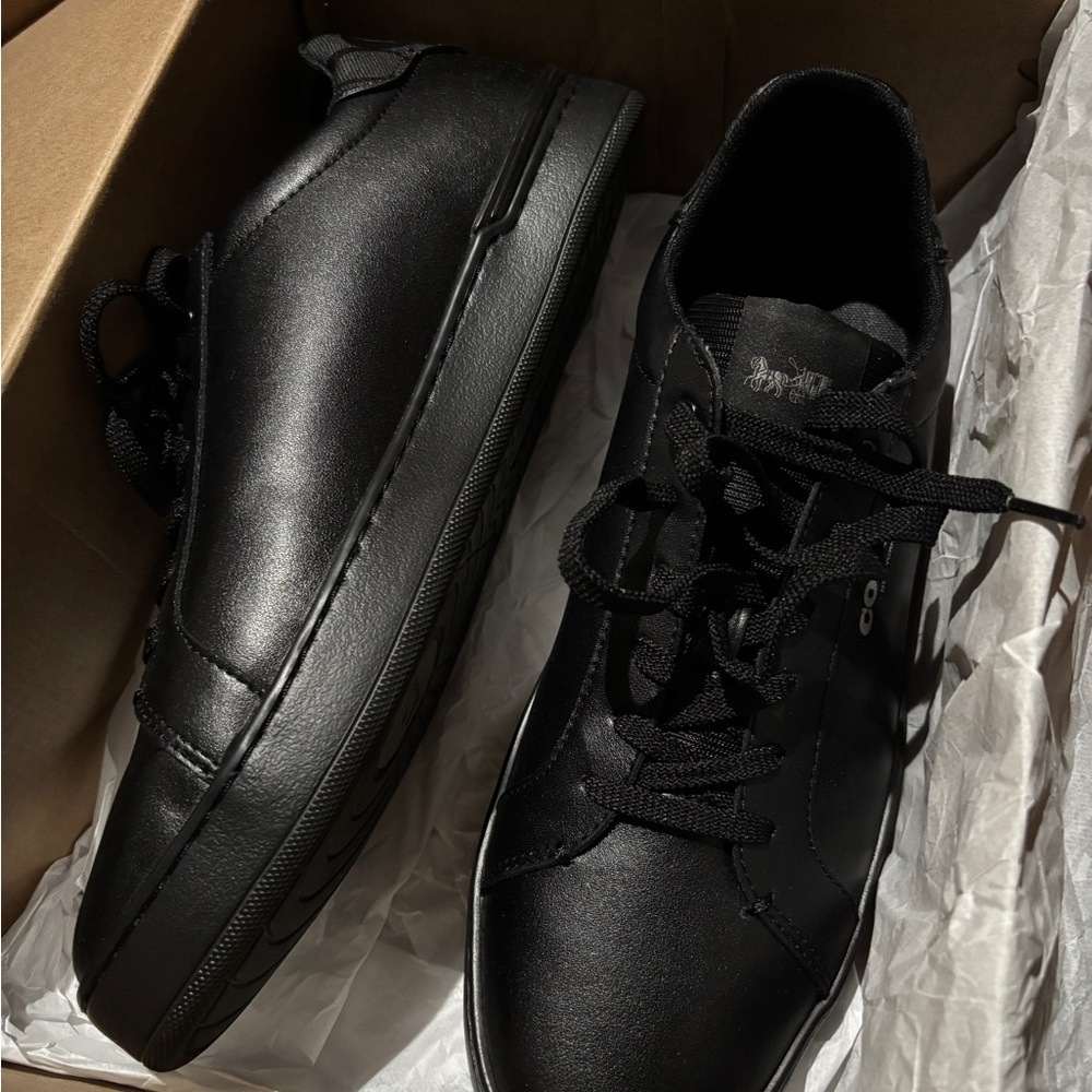 Coach Men's Sleek Black Sneakers